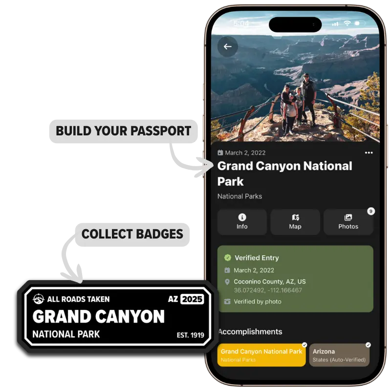 Adventure Passport App